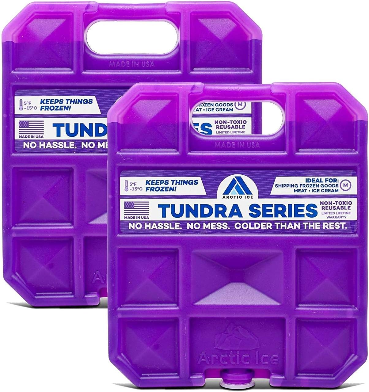 Arctic Ice Tundra Series Reusable Ice Pack - Long-Lasting 5°F Cooling for Coolers