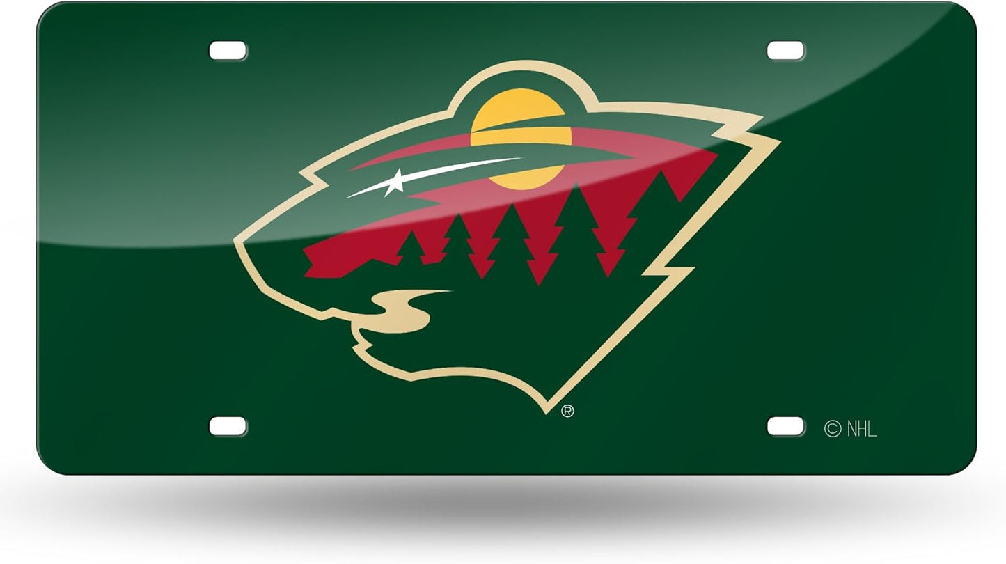 Rico Industries NHL Anaheim Ducks Laser Inlaid Metal License Plate Tag