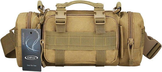Tactical Waist Pack - G4Free Small Sling Fanny Pack with Hand Carry Handlebar