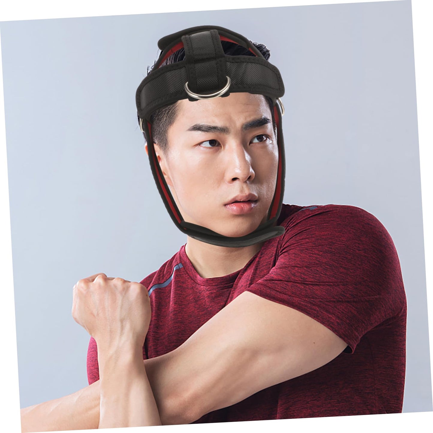 FOYTOKI and Neck Trainer Indoor Neck Exerciser Neck Weight Lifting Harness Trainer for Neck Safety Neck Trainer Neck Training Neck Harness Portable Diving Fabric Training Equipment