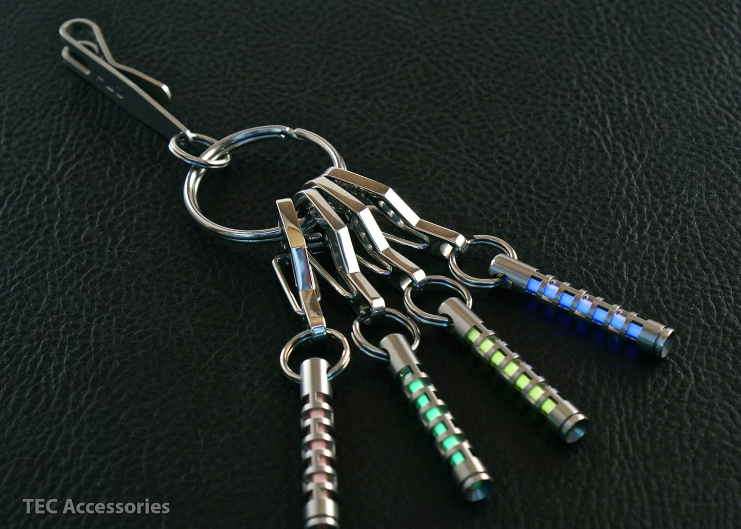 Python Clip - Stainless Steel - Gate Clip - Everyday Carry - Keychain Accessory