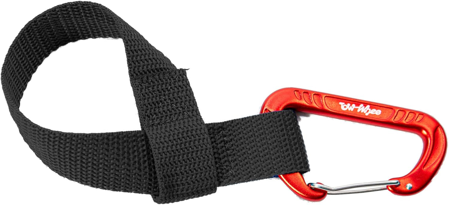 Quick Loop with Carabiner - Quickly Attach Adventure Tow Bungee to Any Bike Handlebar or Seat
