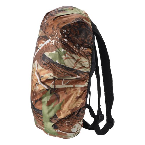 M METERXITY 2 Pack Backpack Rain Cover - Waterproof Lightweight Cover, Apply to Cycling/Hiking/Mountain Climbing (8-15L, XS, Leaf Camo)