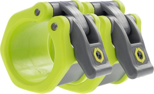 Lock-Jaw HEX 50mm / 2" Olympic Barbell Collar (Green)