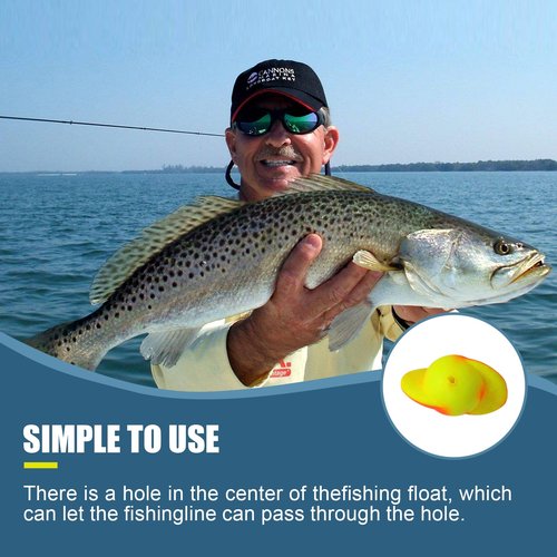 MAFIMOEA 45 Pack Fishing Rig Float Pompano Rigs Float for Spinner Rig Making Fly Fishing Strike Indicators for Trout Catfish Walleye (Mixed Color kit, 45pcs)