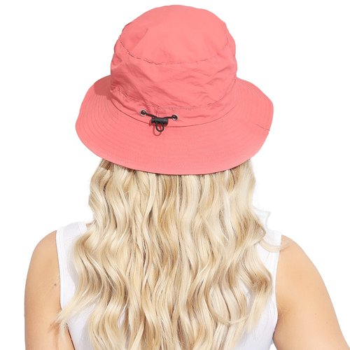 Womens Packable Waterproof Bucket Hat Men UV Protection Sun Hat, Watermelon