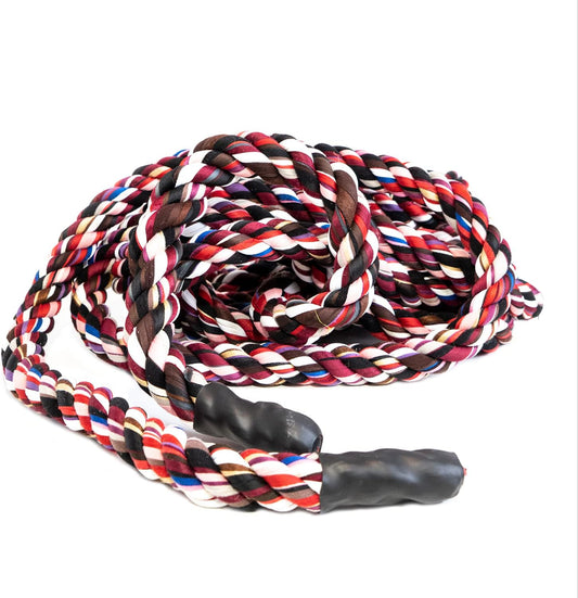 Squirrel Products 30’ Tug of War Battle Rope - Active Outdoor Fun for All Ages