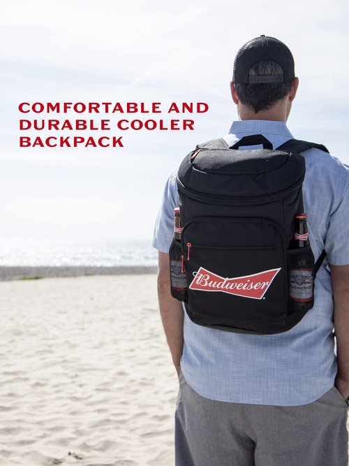 Beer Cooler Backpack Insulated 21 Liter Leak Proof Soft Cooler for Beach Camping Hiking Picnic