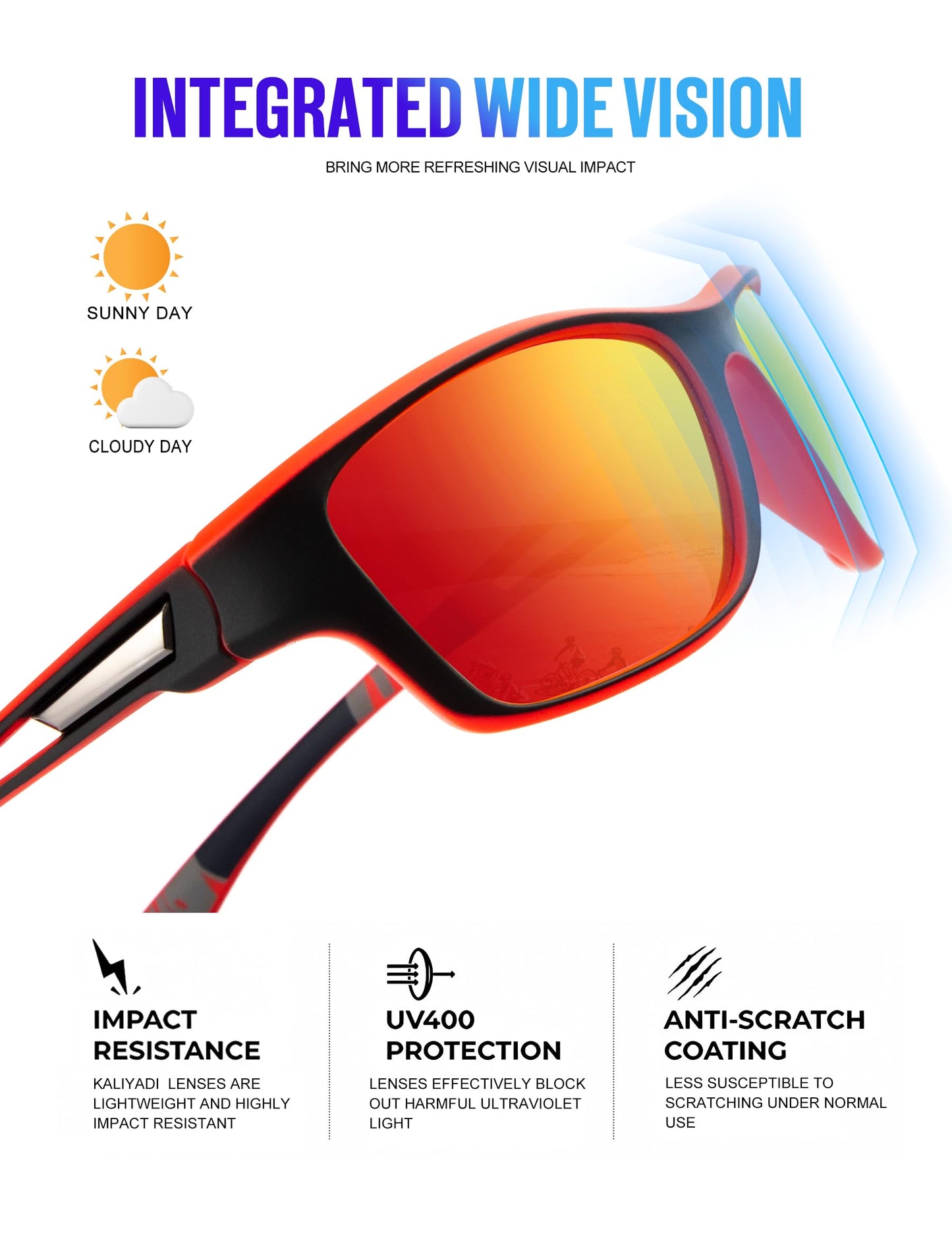 KALIYADI Sport Sunglasses