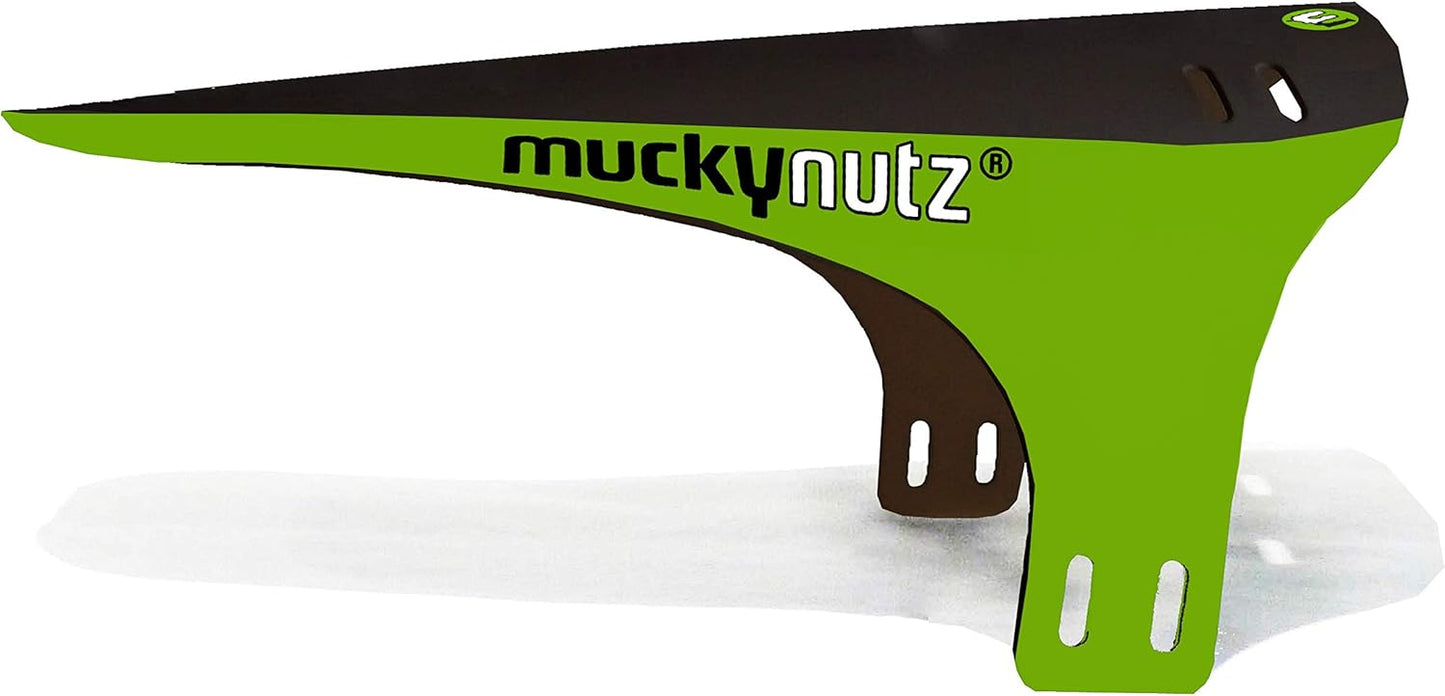 Mucky Nutz Face Fender XL, Black, Stainless Steel, Mountain Bike, Front