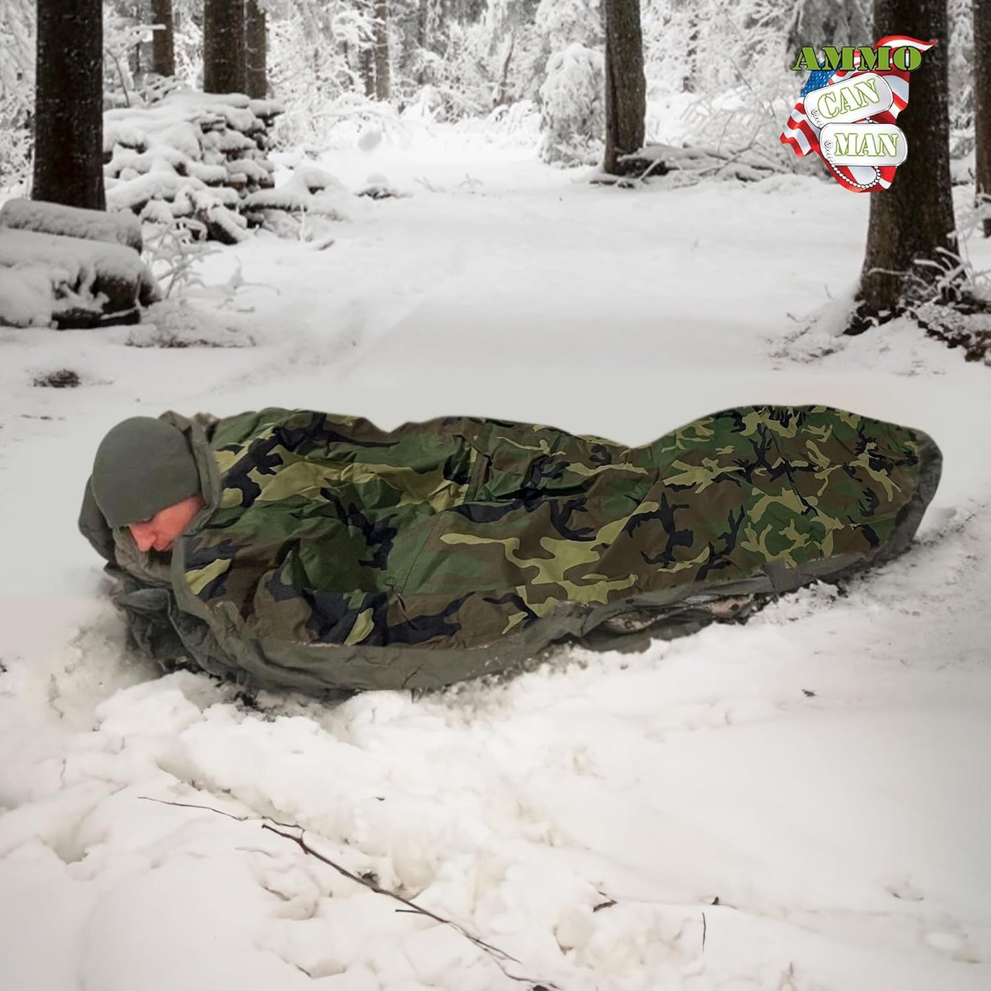 Military Modular Sleep System 4 Piece with Goretex Bivy Cover and Carry Sack