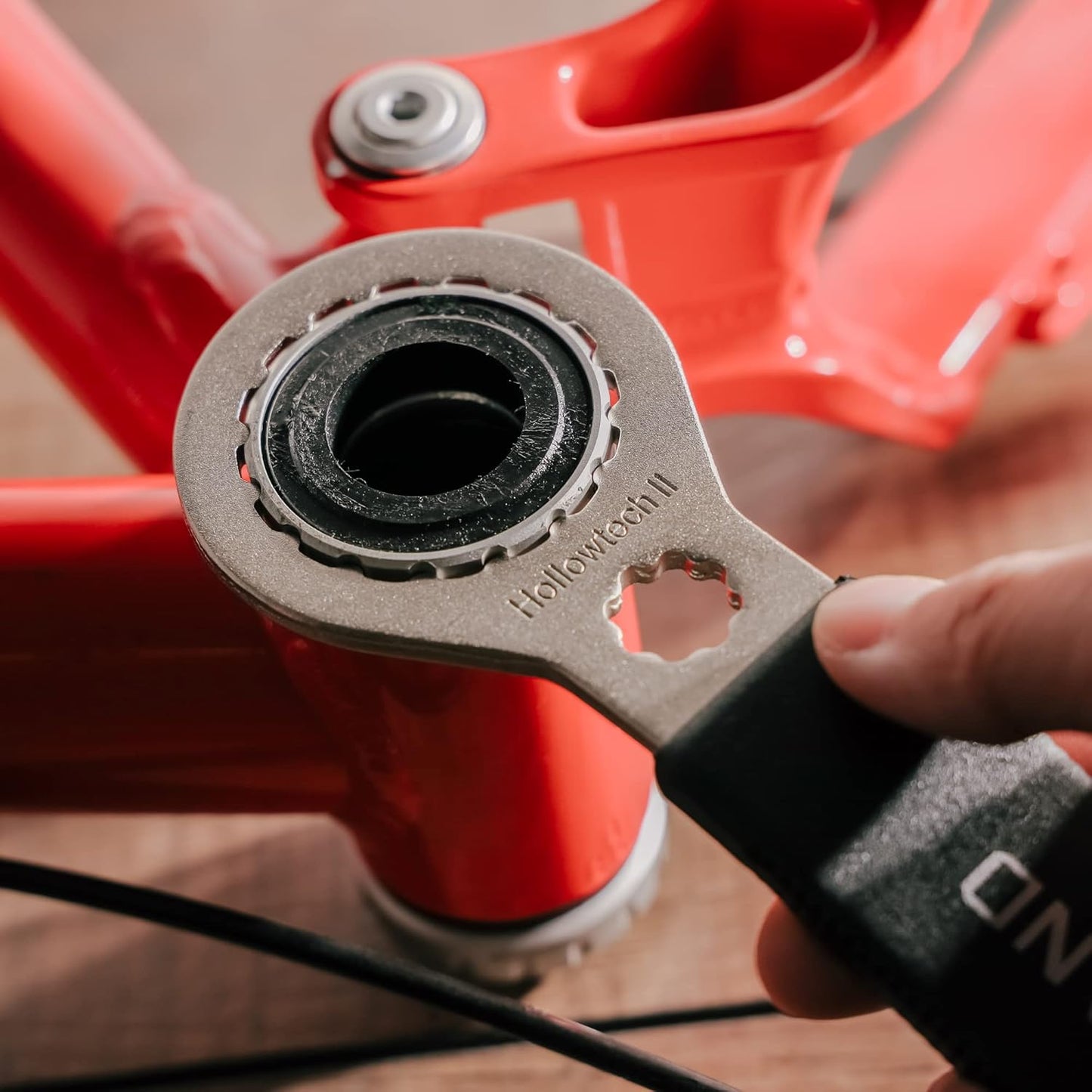 BikeHand Bicycle Bottom Bracket Tool - Compatible with Shimano Hollowtech II/BB9000, BBR60, M8000, Sram Dub, Truvativ GXP, FSA Mega EVO or Campagnolo Ultra-Torque