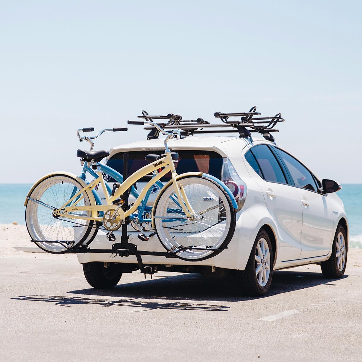 Hollywood Racks Trail Rider Hitch Mount Bike Rack for 1-1/4'' & 2'' Hitches - 2 Bikes