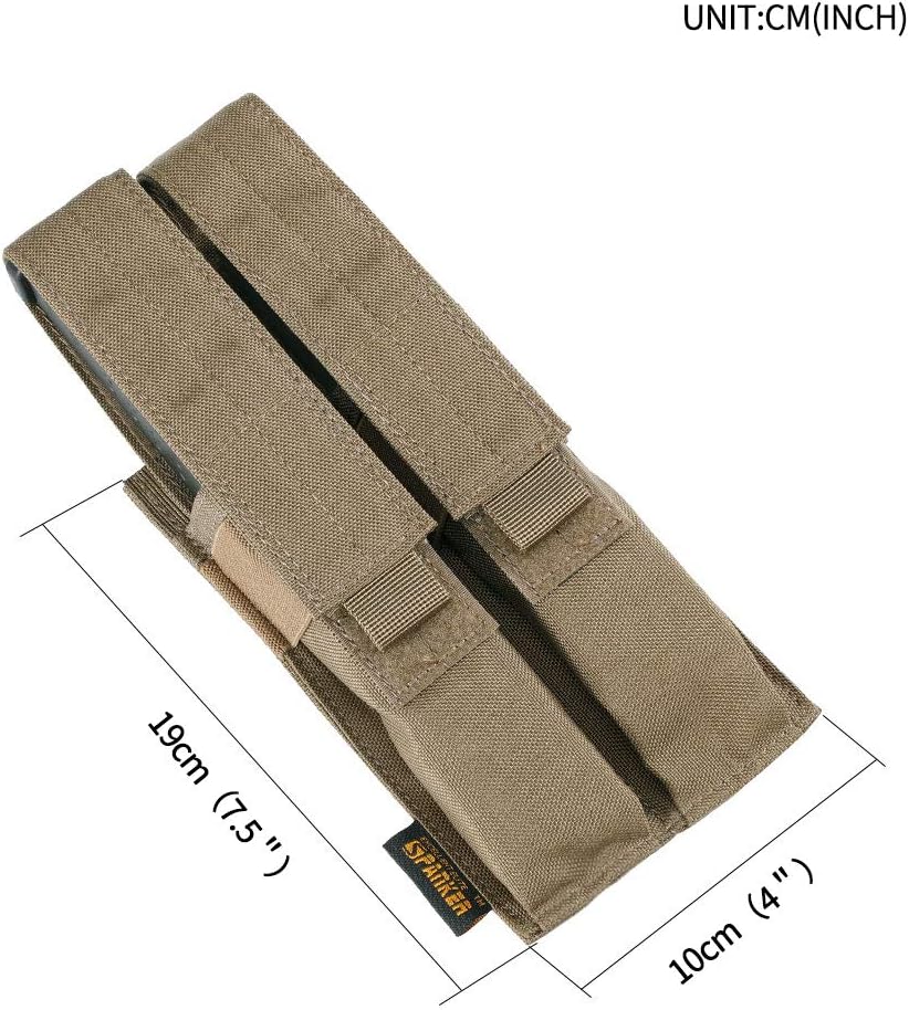 EXCELLENT ELITE SPANKER Open Top Single/Double/Triple Kriss Mag Pouch Tactical Molle MP7 Magazine Pouch
