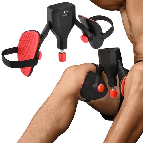 Thigh Master Max Drag 80Lb,Black Exercise Equipment Pelvic Floor Muscle Strengthening Trainer,Fitness Workout Machine Inner Thigh Exerciser for Pelvic,Glute,Leg,Back Gift for Men Women (Black)