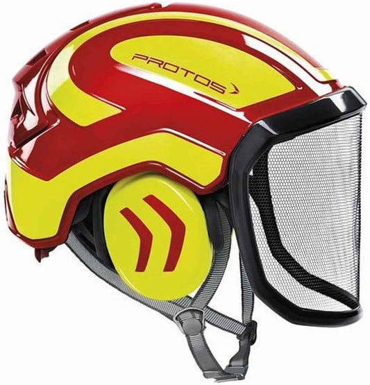 Pfanner Protos Integral Arborist Helmet - White & Grey