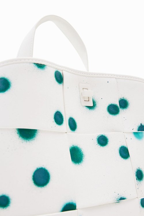 Desigual Women's Accessories PU Backpack Mini, White, One Size