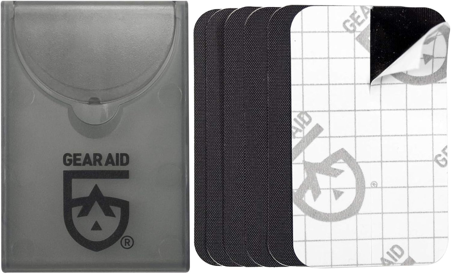 GEAR AID Tenacious Tape Mini Patches with Peel-and-Stick Adhesive Repairs Holes and Tears in Winter Gear, Down Puffer Jackets, Sleeping Bags, Tents and Rain Gear