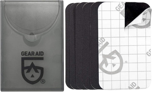 GEAR AID Tenacious Tape Mini Patches with Peel-and-Stick Adhesive Repairs Holes and Tears in Winter Gear, Down Puffer Jackets, Sleeping Bags, Tents and Rain Gear