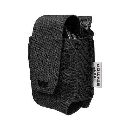 NEXT STATION MOLLE Handcuff Case - Fits Multiple Cuffs, Quick Release Pouch for Duty Belt & Tactical Vest