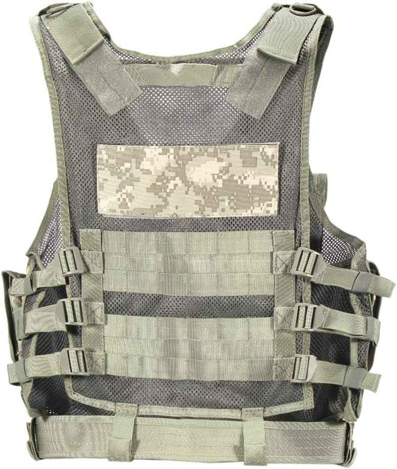 YAKEDA Tactical Vest for Adults - Ultra-Light, Breathable Airsoft Training Gear