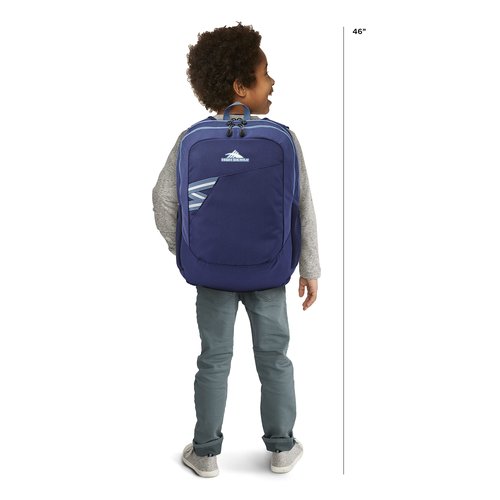 High Sierra Essential Backpack, Graphite Blue/True Navy, One Size