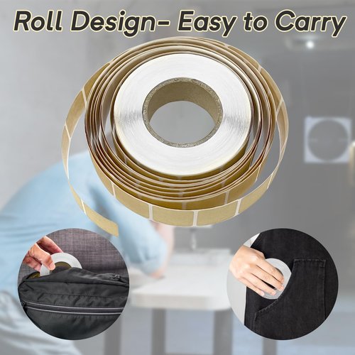 Target Pasters - 0.87 Inch Self-Adhesive Shooting Target Stickers - Cardboard Targets Repair Patches - Ideal for USPSA/IPSC and IDPA Practice, Shooting Training (2000 Stickers (Brown+Black))