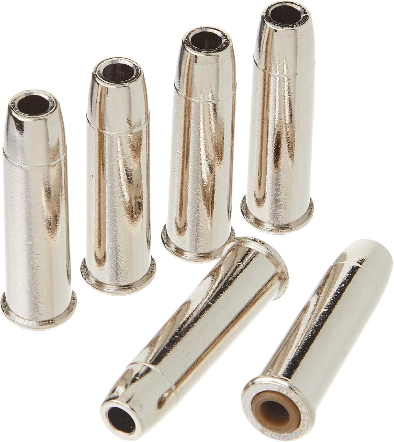 Umarex Colt Peacemaker Revolver Single Action Army Six-Shooter .177 Caliber Air Pistol, Spare Pellet Capsules, Silver (6 Pack)