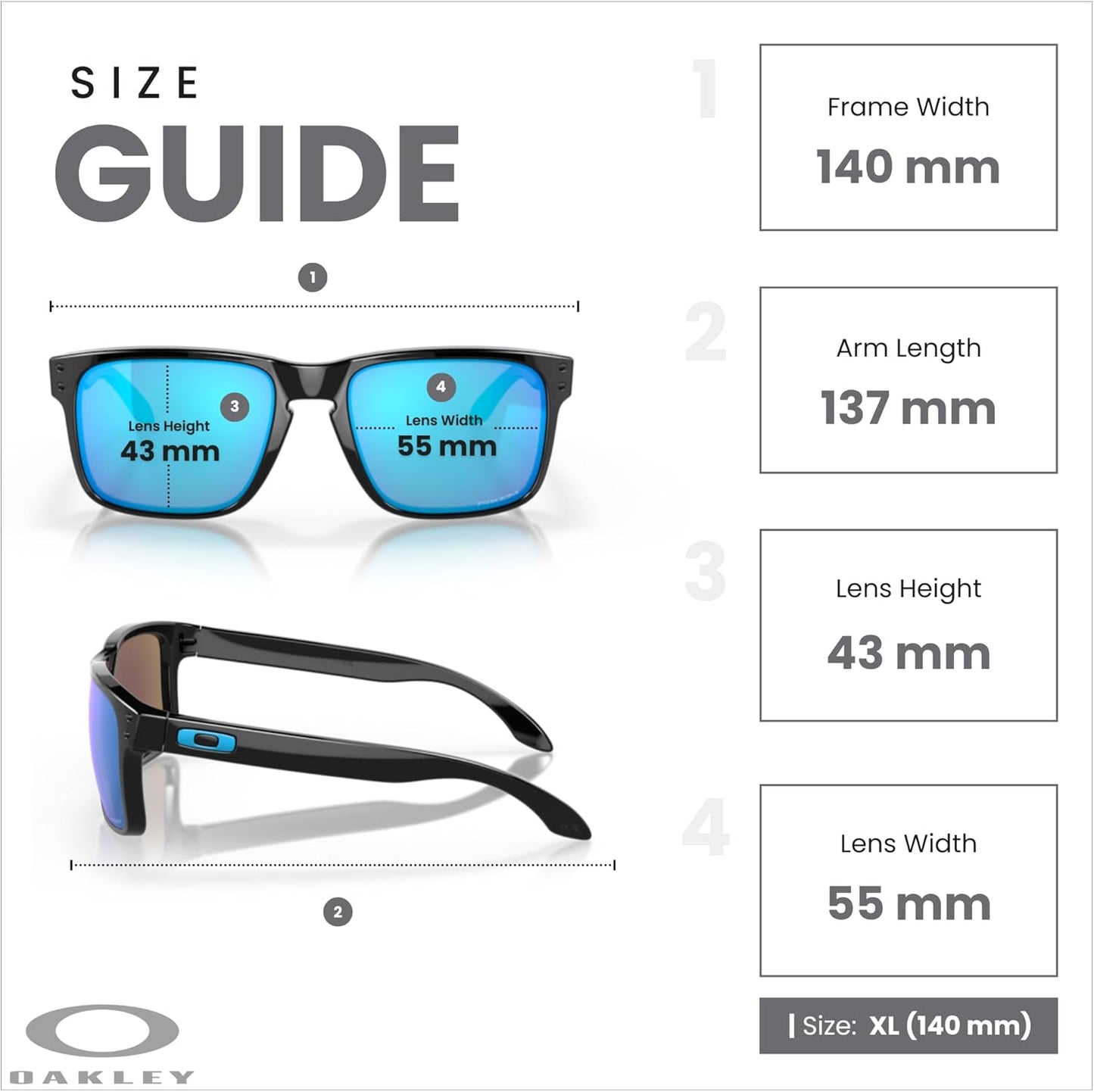 OAKLEY Holbrook OO9102 Square Sunglasses for Men+ Bundle Accessory Leash Kit, Microfiber Pouch