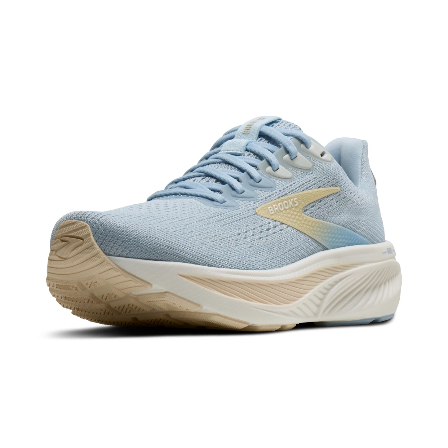 Brooks Women’s Ghost 17 Neutral Running Shoe - Skyway/Coconut/Sand - 5.5 Medium