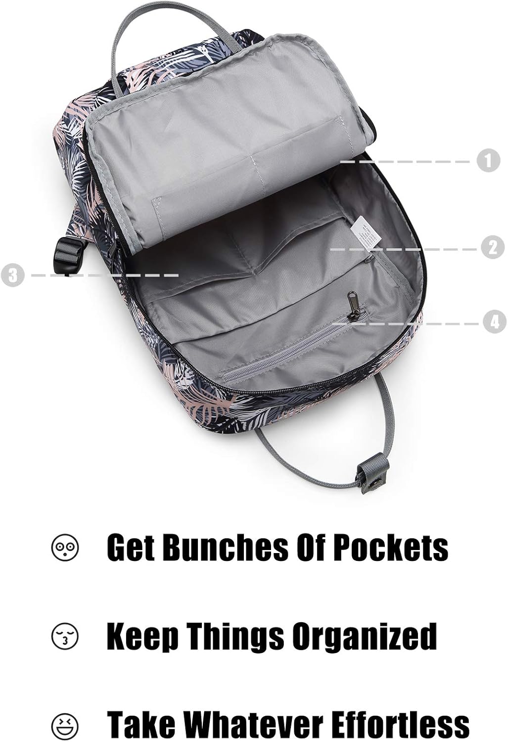 HotStyle BESTIE Tote Backpack, Medium Sized, 12 Liters