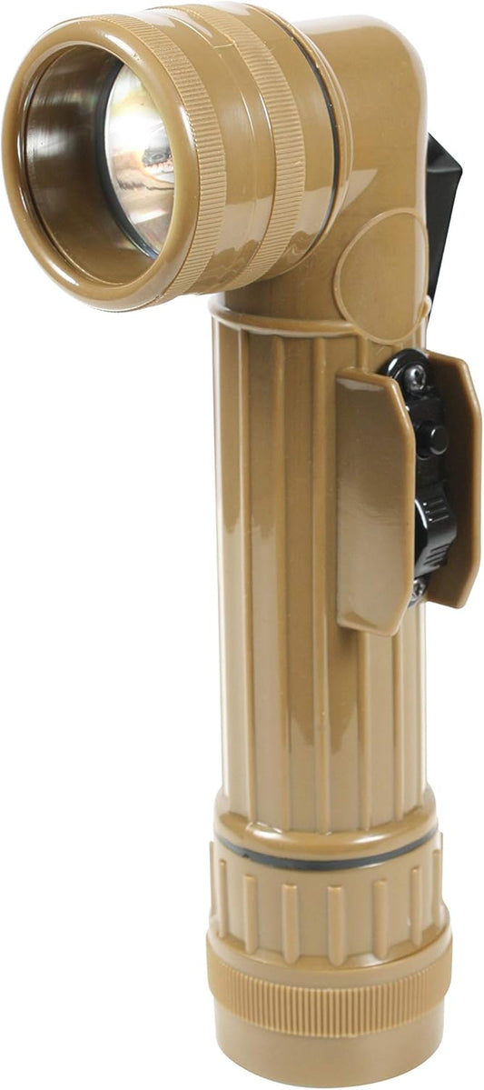 GI Style D-Cell Angle-head Flashlight