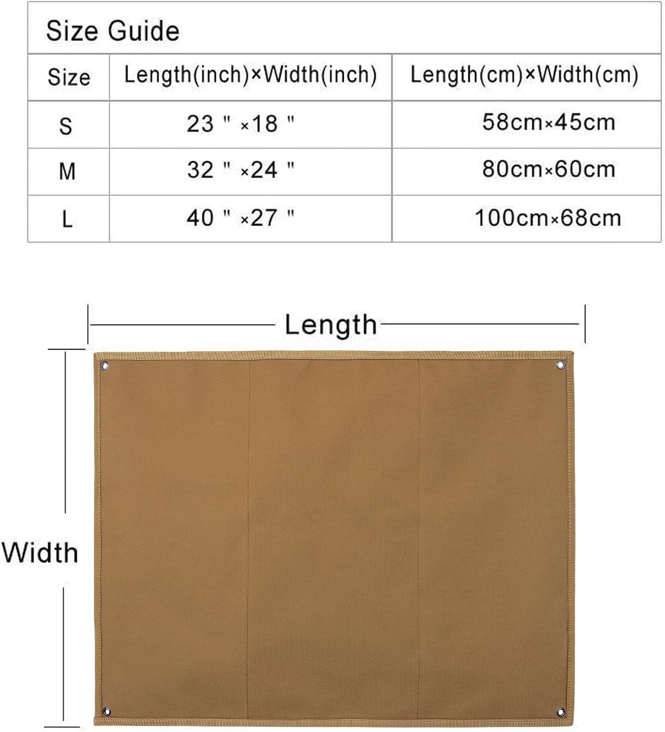 EXCELLENT ELITE SPANKER Tactical Patchs Display Board Foldable Military Patch Holder Panel (Black, S)