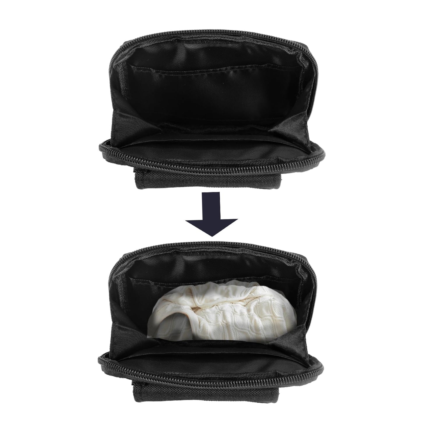 Glove Pouch for Duty Belt,Latex Disposable Glove Holder,Outdoor Molle EMT Glove Pouch,Small Belt Pouch Gloves Pockets for Police Security Firefighter EMS First Responders,Duty Belt Accessories