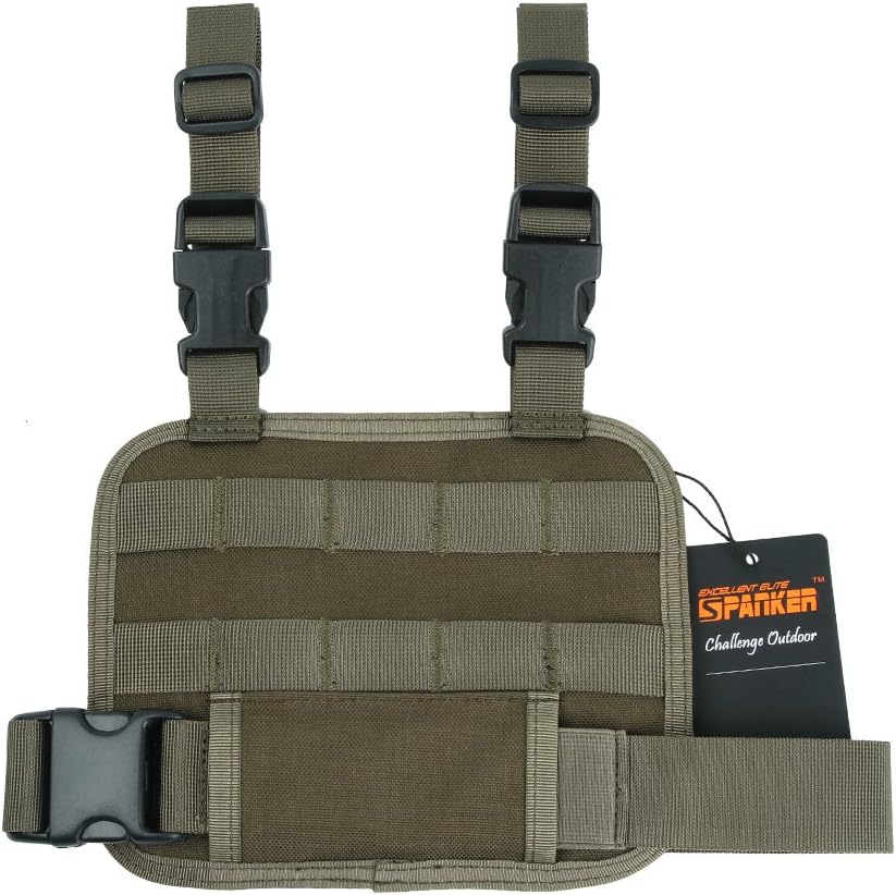 EXCELLENT ELITE SPANKER Tactical Drop Leg Platform MOLLE Adjustable Drop Leg Panel for Pistol Holster