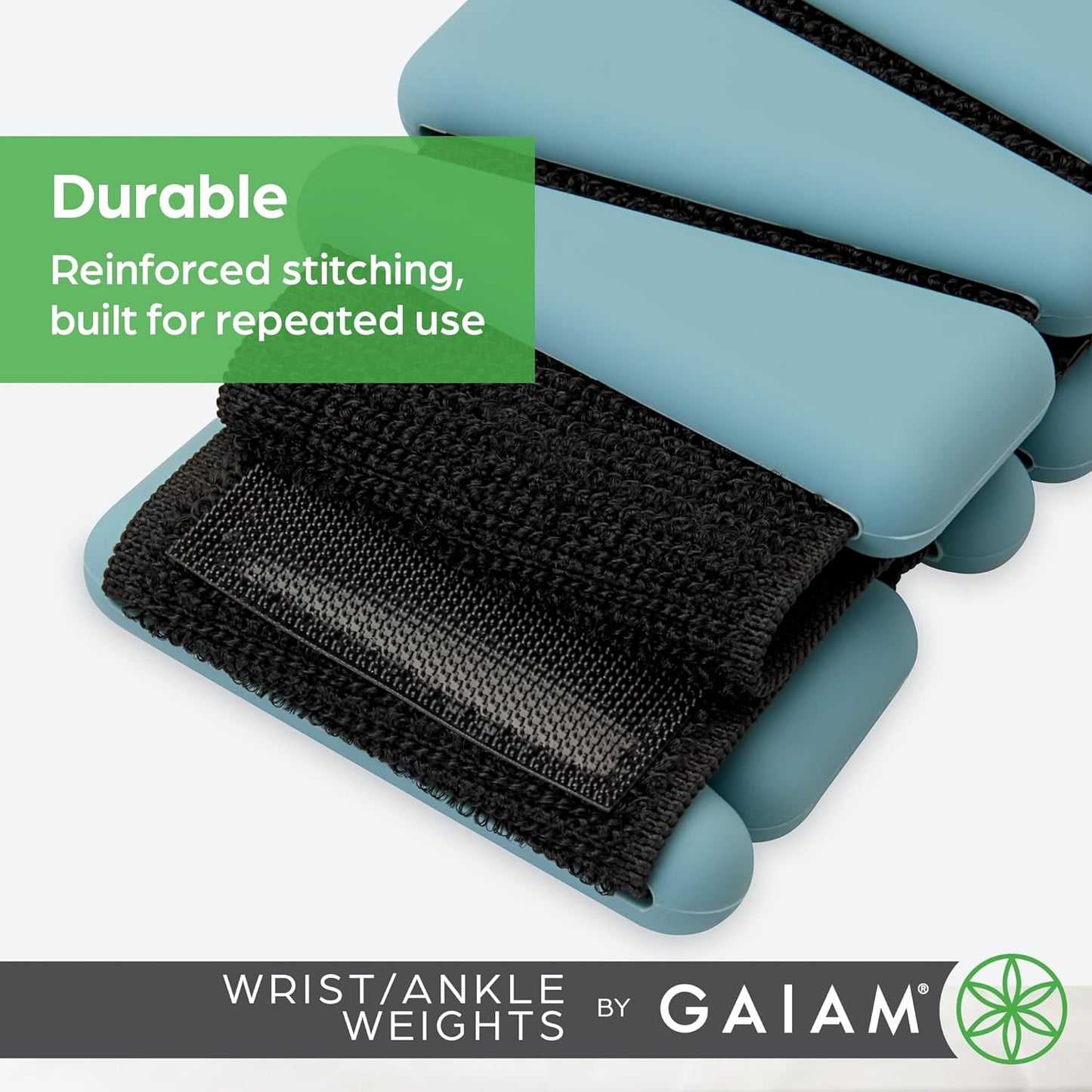 Gaiam Wrist and Ankle Weights, Wearable Bracelet to Strengthen