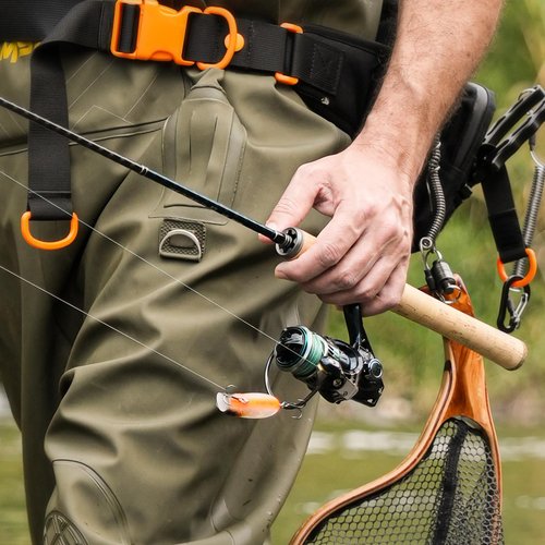 HANDING Magic L Ultralight Casting Rod 4'6'' BFS Fishing Rod for Trout Crappie Bluegill Yellow Perch Sunfish Rock Bass