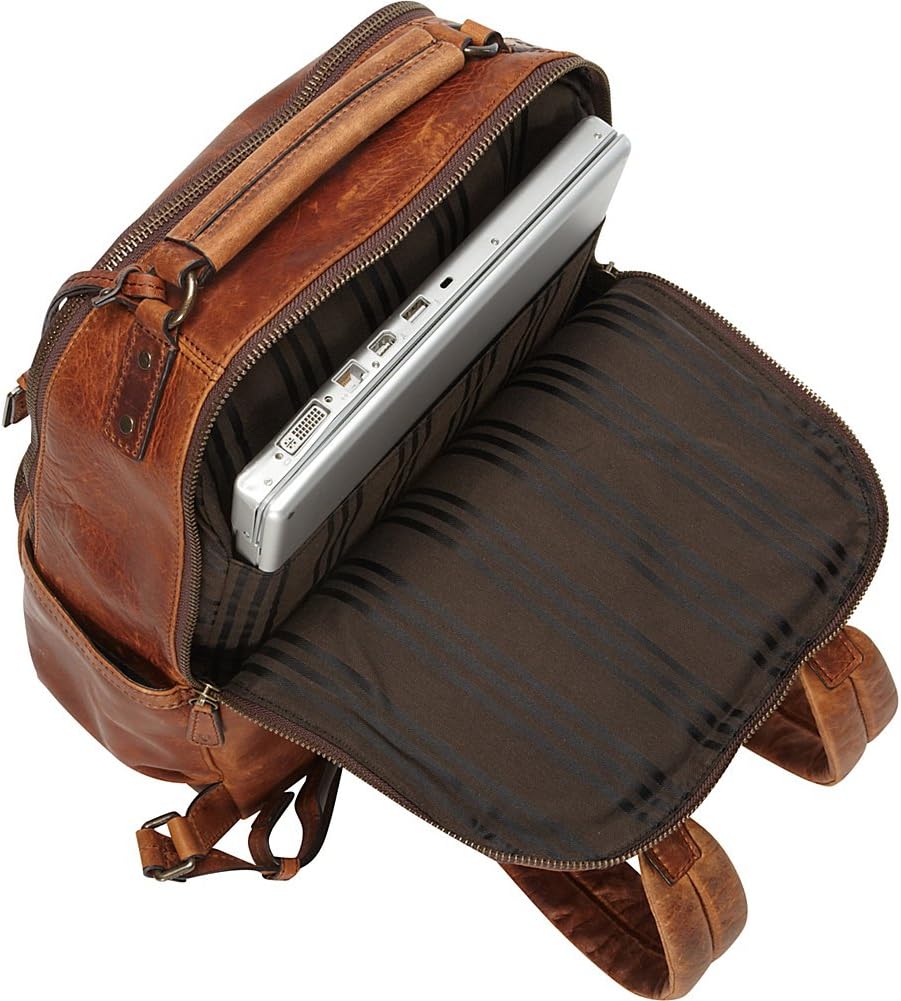 FRYE Logan Backpack Backpack Cognac Antique Pull Up One Size