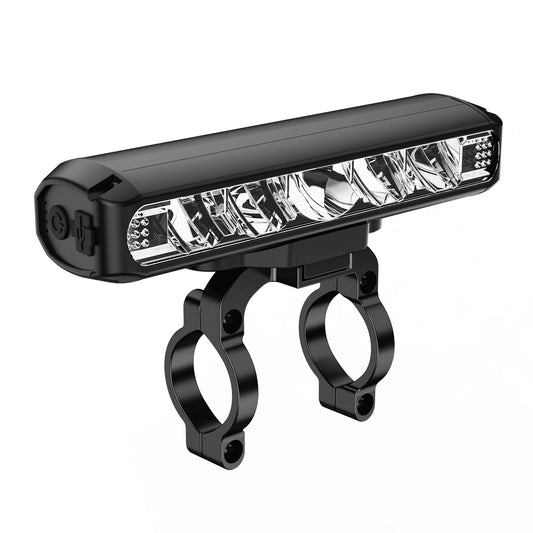 AKALATE Super Bright Bike Lights for Night Riding, 8000mAh USB Rechargeable Bicycle Light Front, 4 Modes Mountain Bike Headlight with Power Bank Function, IPX4 Waterproof, Wide Range, 2600 Lumen