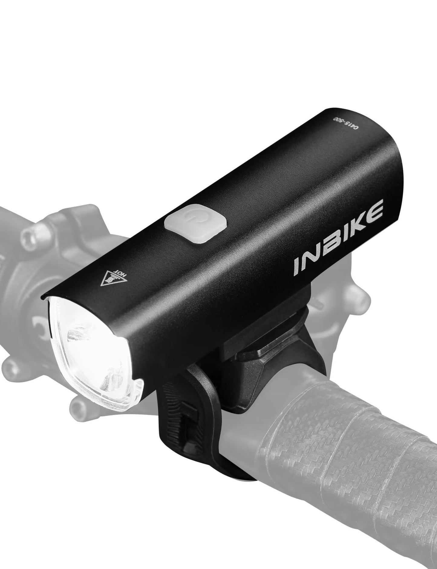 INBIKE Bike Headlight, LED Bike Light, 5 Modes/USB Rechargeable/ 500 Lumens, Bicycle Front Light for Safety Night Riding Water Resistant, Super Bright