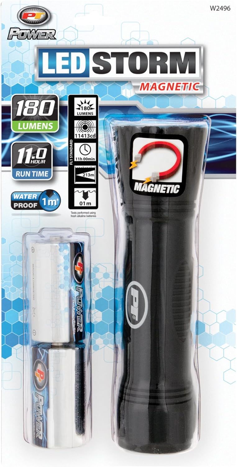 Performance Tool W2491 Power Tactical Knife and Composite Flashlight Set (Sold as 1 set)