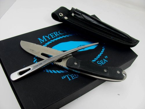 Knives Professional Quality Offshore System Rigging Tool Generation 2 Fixed Blade and Marlinspike Leather Sheath Fits Both Tools B100P BONUS LEATHER LANYARD STRAP