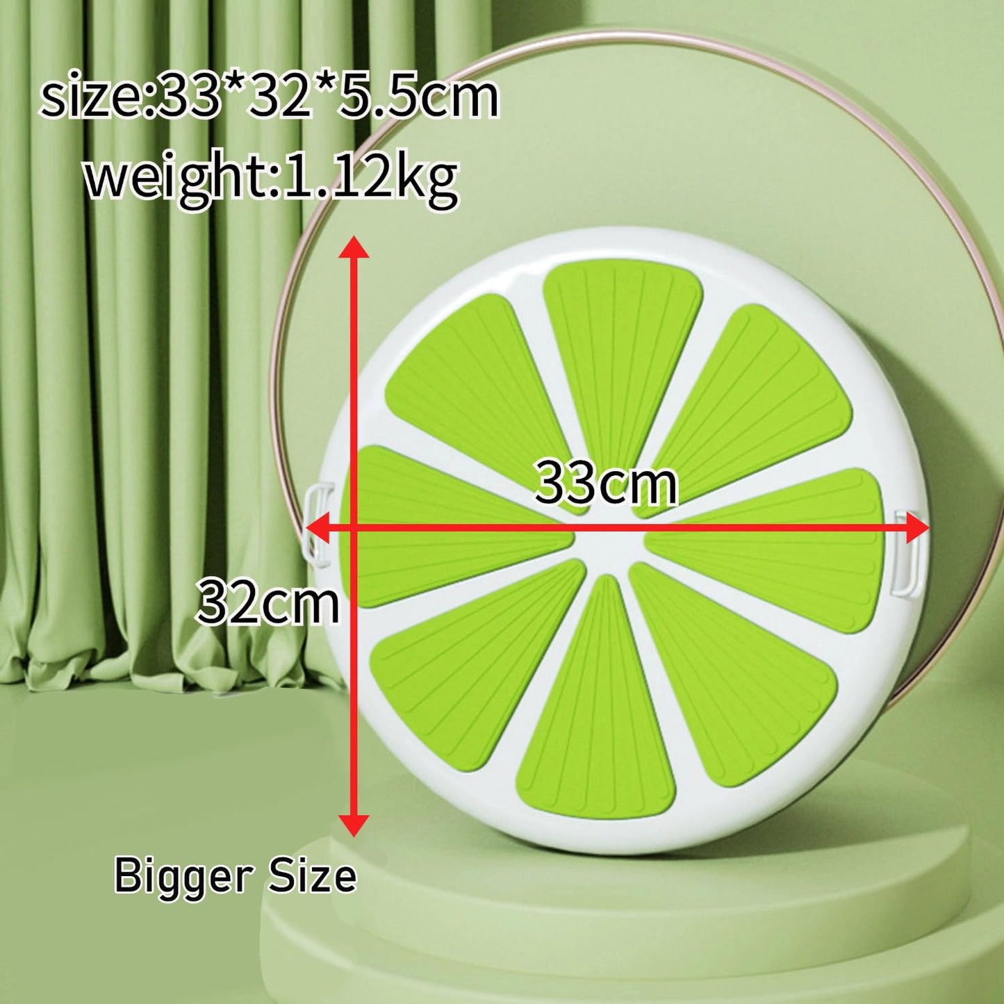 Ab Twist Waist Disc Board,Adjustable Waist Trainer Twisting Disc with Handles,Waist Slimming Balance Rotating Disc with Massage Foot Sole for Slimming Waist Arms Hips and Thighs