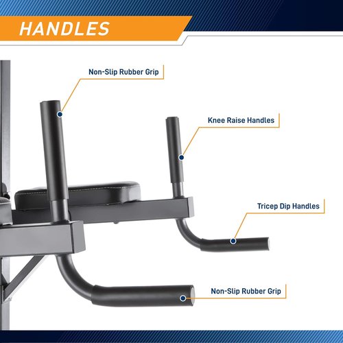 Marcy Multi-Functional Power Tower Home Gym for Strength Trainings