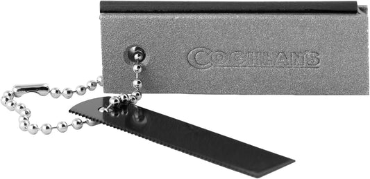 Coghlan's Magnesium Fire Starter - Portable Waterproof Survival Tool for Camping, Hiking, Bushcraft, and Emergency Preparedness – Durable and Reliable Outdoor Firestarter with Built-in Flint