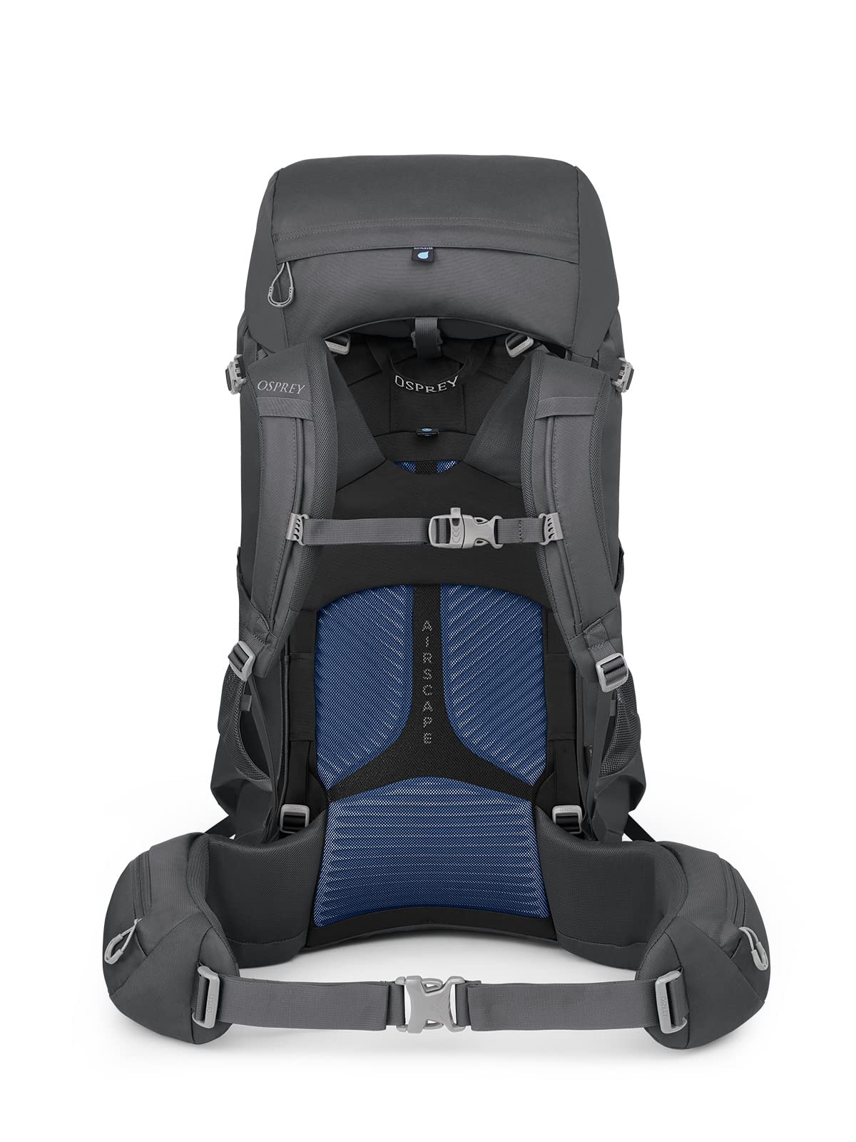 Osprey Viva 65L Women's Backpacking Backpack, Tunnel Vision Grey, Extended Fit