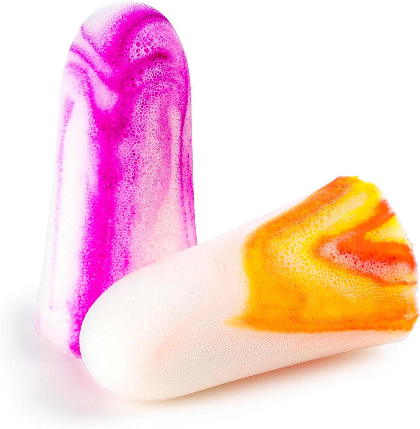 Moldex SparkPlugs® Corded Soft Foam Earplugs – Comfortable Disposable Ear Plugs for Hearing Protection, Noise Reduction, NRR 33dB, Individually Wrapped, 100 Pairs, 6654