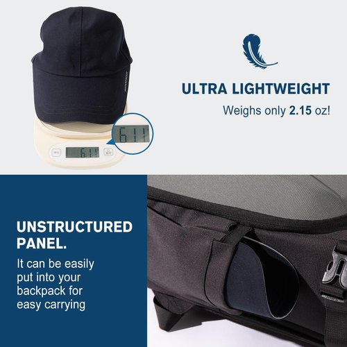 TOP-EX Large Waterproof Men Women Navy Running Hydro Cooling Hat Baseball Cap for Big Heads
