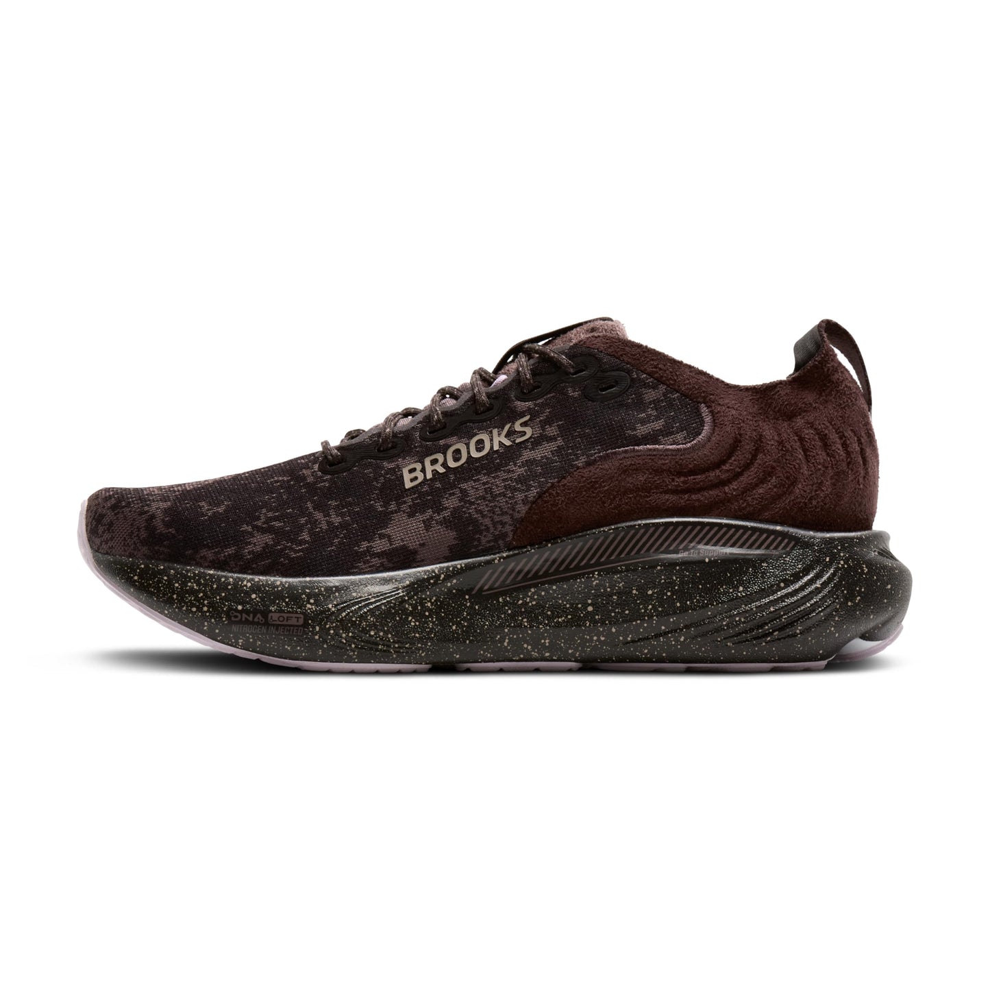 Brooks Women’s Adrenaline GTS 25 Supportive Running & Walking Shoe - Plum/Raisin/Ganache - 7 Medium