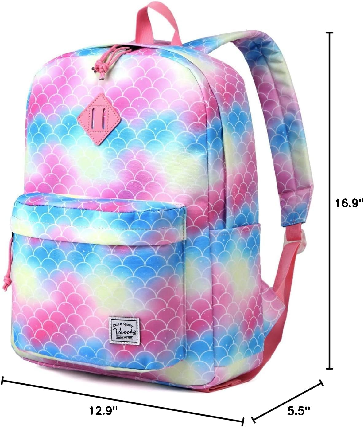VASCHY Backpacks Handbags, Lavender, M